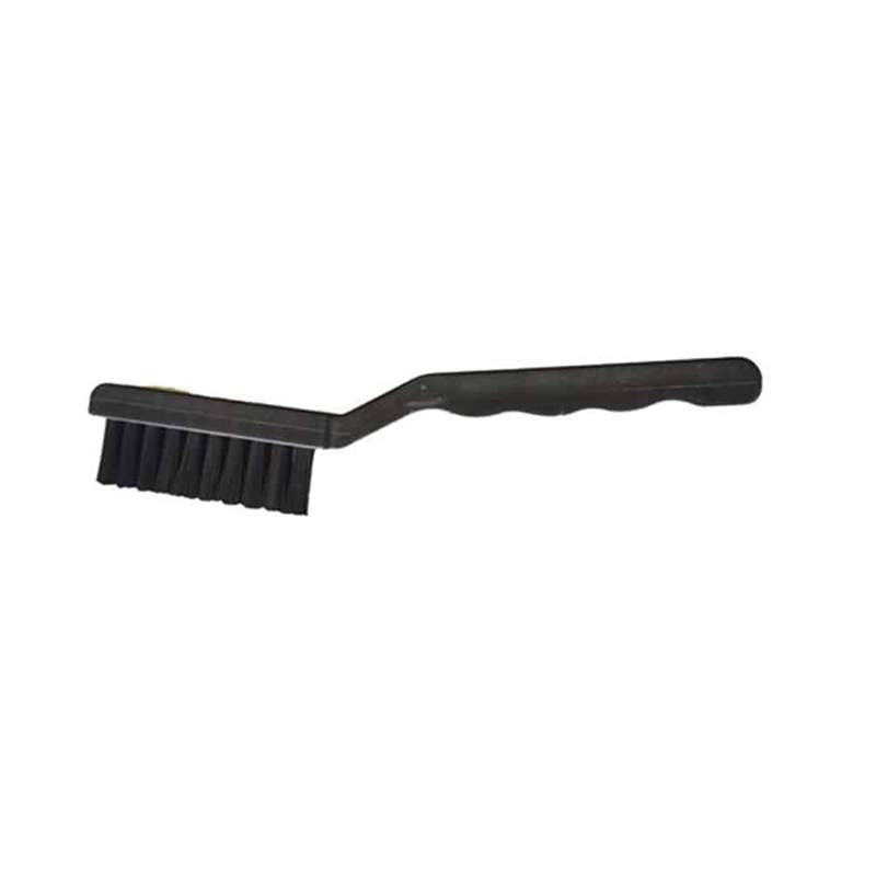 Conductive Brush, 7in x 2.25in, 2 Rows, 22 Holes, Bristle 18mm, ESD-Safe